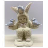 Department 56 Snowbunnies Figurine Set - Shrubs in a Tub, Easter Delivery, and Tweeting Birds