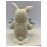 Department 56 Snowbunnies Figurine Set - Shrubs in a Tub, Easter Delivery, and Tweeting Birds