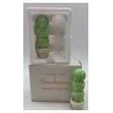 Department 56 Snowbunnies Figurine Set - Shrubs in a Tub, Easter Delivery, and Tweeting Birds