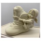 Set of 3 Department 56 Snowbunnies Figurines with Original Packaging