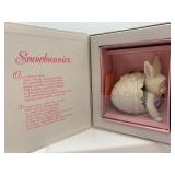 Set of 3 Department 56 Snowbunnies Figurines with Original Packaging