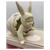 Set of 3 Department 56 Snowbunnies Figurines with Original Packaging