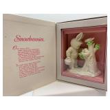 Set of 3 Department 56 Snowbunnies Figurines with Original Packaging