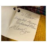 Handcrafted Tiny Stitches Bears - William and Companion Bear