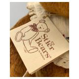 Handcrafted Tiny Stitches Bears - William and Companion Bear