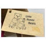 Set of 2 Collectible Teddy Bears: Judith Glover and Little Honey Bears