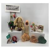 Collection of Easter Themed Decor and Figurines