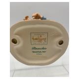 Vintage Easter Bunny Couple with Basket Figurine