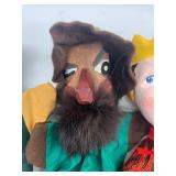 Collection of 7 Kersa Hand Puppets - Fairy Tale Characters
