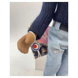 GÃ¶tz Sasha Doll in Denim Jeans and Knit Sweater