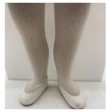 Vintage Blonde Sasha Doll with Blue Dress and White Accessories