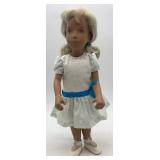 Vintage Sasha Doll with Blue Polka Dot Dress