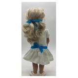 Vintage Sasha Doll with Blue Polka Dot Dress