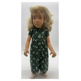 Vintage Sasha Doll with Green Floral Outfit