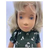 Vintage Sasha Doll with Green Floral Outfit