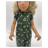 Vintage Sasha Doll with Green Floral Outfit
