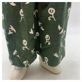 Vintage Sasha Doll with Green Floral Outfit