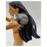 Disney Collectibles: Aladdin, Pocahontas, and Little Mermaid Dolls and Figurines Set