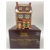 Set of 2 Disney Parks Village Series Porcelain Buildings