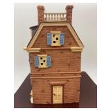 Set of 2 Disney Parks Village Series Porcelain Buildings