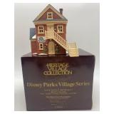 Set of 2 Disney Parks Village Series Porcelain Buildings