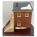 Set of 2 Disney Parks Village Series Porcelain Buildings