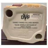 Set of 2 Disney Parks Village Series Porcelain Buildings