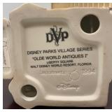 Set of 2 Disney Parks Village Series Porcelain Buildings