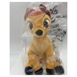 Disney Bambi and Thumper Plush Toys with Collectible Tin and Bowl Set