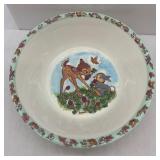 Disney Bambi and Thumper Plush Toys with Collectible Tin and Bowl Set