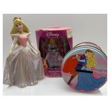 Disney Sleeping Beauty Collection: Figurine, Ornament & Tin