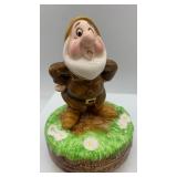 Schmid Sneezy Music Box and Disney Trinket Boxes