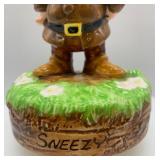 Schmid Sneezy Music Box and Disney Trinket Boxes