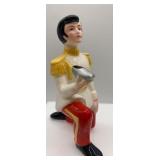 Vintage Walt Disney Cinderella and Prince Charming Ceramic Figurines
