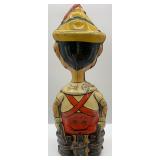 Vintage Disney Pinocchio Comic Book and 1939 Wind-Up Pinocchio Toy