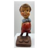 Vintage Disney Pinocchio Figurine Set with Collector