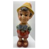 Vintage Disney Pinocchio Figurine Set with Collector