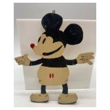 Collection of Vintage Disney Figurines and Wall Plaques featuring Mickey Mouse and Donald Duck