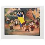 Disney Snow White Framed Print and Figurine Set