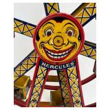 J. Chein Vintage Tin Ferris Wheel Toy