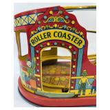 Vintage J. Chein & Co. Tin Litho Roller Coaster Toy