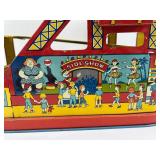 Vintage J. Chein & Co. Tin Litho Roller Coaster Toy
