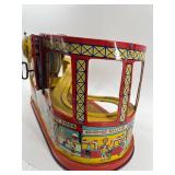 Vintage J. Chein & Co. Tin Litho Roller Coaster Toy