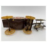 Vintage Northwestern Stage Lines Tin Toy Stagecoach with Horses