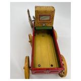 Vintage Tin Horse-Drawn Wagon Toy by Northwestern Products Co.