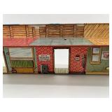 Wooden Old West Town Model Set with Detailed Storefronts