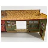 Wooden Old West Town Model Set with Detailed Storefronts
