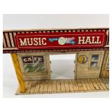 Wooden Old West Town Model Set with Detailed Storefronts