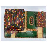 Vintage Marx Tin Litho Dollhouse with Carport and Yard