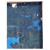 Dinky Bird by Maxfield Parrish Vintage Print in Wooden Frame